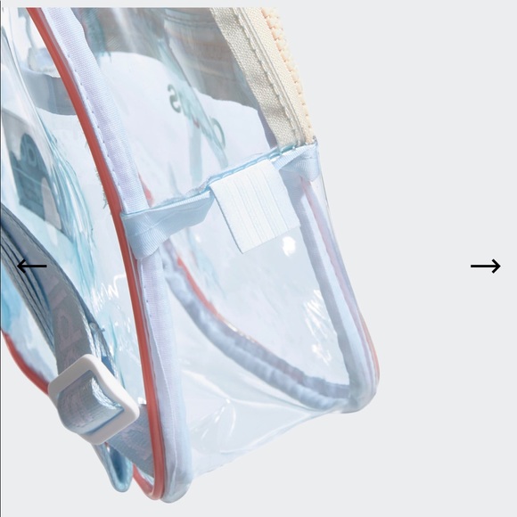 ❌SOLD OUT❌BRAND NEW CLEAR MINI ADIDAS BACKPACK - Picture 7 of 7